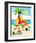 Aloha-comodo777-Framed Art Print