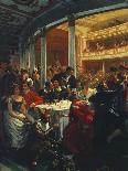 A Masked Ball in a Theatre-Alois Schonn-Giclee Print