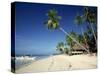 Alona Beach on the Island of Panglao Off the Coast of Bohol, in the Philippines, Southeast Asia-Robert Francis-Stretched Canvas