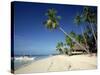 Alona Beach on the Island of Panglao Off the Coast of Bohol, in the Philippines, Southeast Asia-Robert Francis-Stretched Canvas