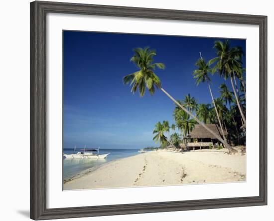 Alona Beach on the Island of Panglao Off the Coast of Bohol, in the Philippines, Southeast Asia-Robert Francis-Framed Photographic Print