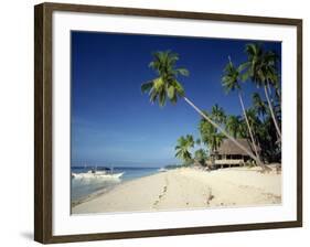 Alona Beach on the Island of Panglao Off the Coast of Bohol, in the Philippines, Southeast Asia-Robert Francis-Framed Photographic Print