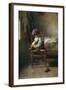 Alone, 19th Century-Theophile Emmanuel Duverger-Framed Giclee Print