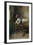 Alone, 19th Century-Theophile Emmanuel Duverger-Framed Giclee Print