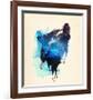 Alone As a Wolf-Robert Farkas-Framed Art Print