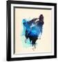 Alone As a Wolf-Robert Farkas-Framed Art Print