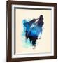 Alone As a Wolf-Robert Farkas-Framed Art Print