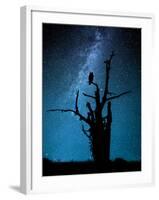 Alone in the Dark-Manu Allicot-Framed Photographic Print