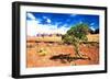 Alone in the Desert-Philippe Hugonnard-Framed Giclee Print