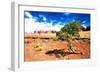 Alone in the Desert-Philippe Hugonnard-Framed Giclee Print