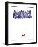 Alone in the Forest-Robert Farkas-Framed Giclee Print