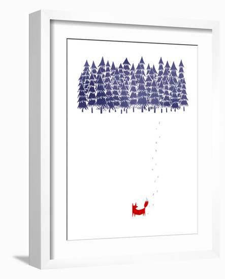 Alone in the Forest-Robert Farkas-Framed Giclee Print