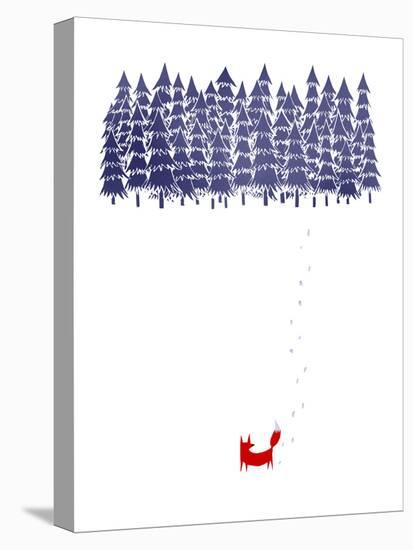 Alone in the Forest-Robert Farkas-Stretched Canvas