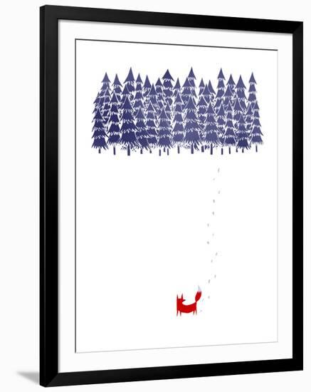 Alone in the Forest-Robert Farkas-Framed Giclee Print