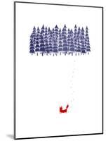 Alone in the Forest-Robert Farkas-Mounted Art Print