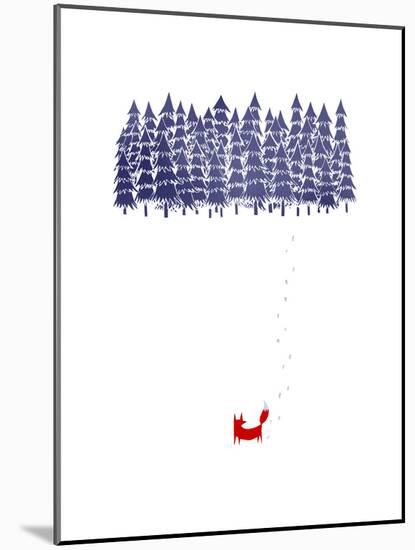 Alone in the Forest-Robert Farkas-Mounted Art Print