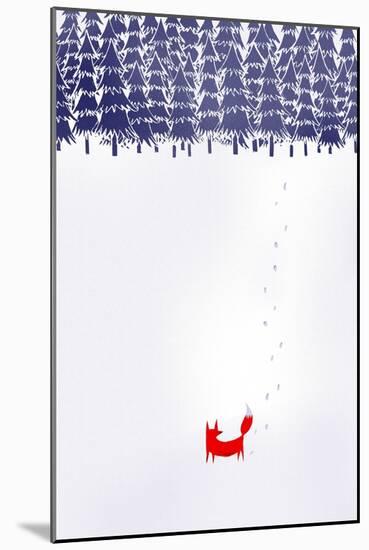 Alone in the Forest-Robert Farkas-Mounted Art Print