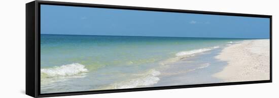 Alone in the World - The Beach-Philippe Hugonnard-Framed Stretched Canvas