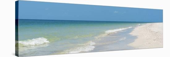 Alone in the World - The Beach-Philippe Hugonnard-Stretched Canvas