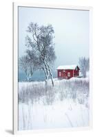 Alone in White-Philippe Sainte-Laudy-Framed Photographic Print