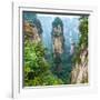 Alone Rock Column Mountain (Avatar Rocks). Zhangjiajie National Forest Park Was Officially Recogniz-Vadim Petrakov-Framed Photographic Print