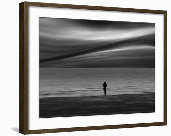 Alone-Josh Adamski-Framed Photographic Print