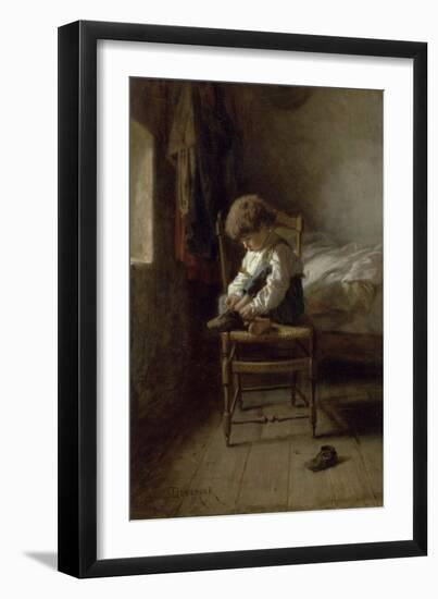 Alone-Theophile Emmanuel Duverger-Framed Giclee Print