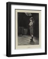 Alone-Frank Holl-Framed Giclee Print