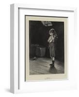 Alone-Frank Holl-Framed Giclee Print