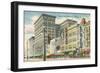 Along Canal Street, New Orleans, Louisiana-null-Framed Art Print