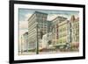 Along Canal Street, New Orleans, Louisiana-null-Framed Premium Giclee Print