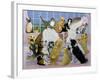 Along for the Ride-Pat Scott-Framed Giclee Print