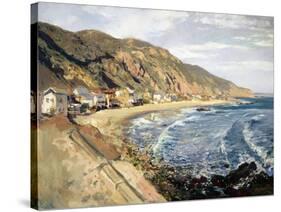 Along Malibu-Emil Kosa, Sr-Stretched Canvas