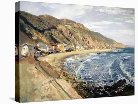 Along Malibu-Emil Kosa, Sr-Stretched Canvas