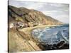 Along Malibu-Emil Kosa, Sr-Stretched Canvas