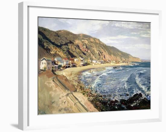 Along Malibu-Emil Kosa, Sr-Framed Art Print