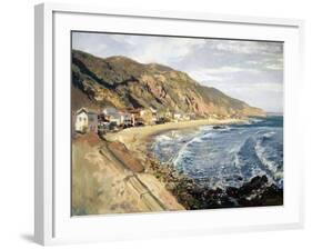 Along Malibu-Emil Kosa, Sr-Framed Art Print