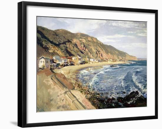 Along Malibu-Emil Kosa, Sr-Framed Art Print