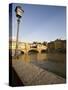 Along the Arno River and the Ponte Vecchio, Florence, Tuscany, Italy, Europe-Olivieri Oliviero-Stretched Canvas