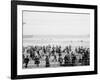 Along the Beach, Atlantic City, N.J.-null-Framed Photo