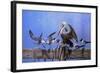 Along the Boardwalk-Michael Jackson-Framed Giclee Print