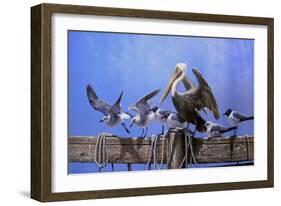 Along the Boardwalk-Michael Jackson-Framed Giclee Print