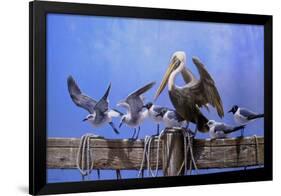 Along the Boardwalk-Michael Jackson-Framed Giclee Print