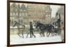 Along the Canal, Amsterdam-George Hendrik Breitner-Framed Giclee Print