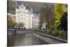 Along the Canal Street of Karlovy Vary, Czech Republic-Emily Wilson-Stretched Canvas