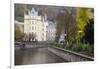 Along the Canal Street of Karlovy Vary, Czech Republic-Emily Wilson-Framed Photographic Print