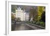 Along the Canal Street of Karlovy Vary, Czech Republic-Emily Wilson-Framed Photographic Print