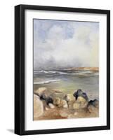 Along the Coast of Sardinia I-Lanie Loreth-Framed Art Print