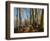 Along the Fence-Leo Stans-Framed Art Print