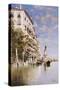 Along the Grand Canal-Rafael Senet-Stretched Canvas